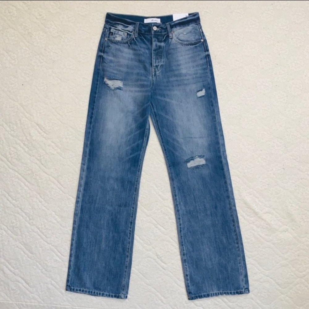 KanCan Wide leg Ultra High Rise Jeans